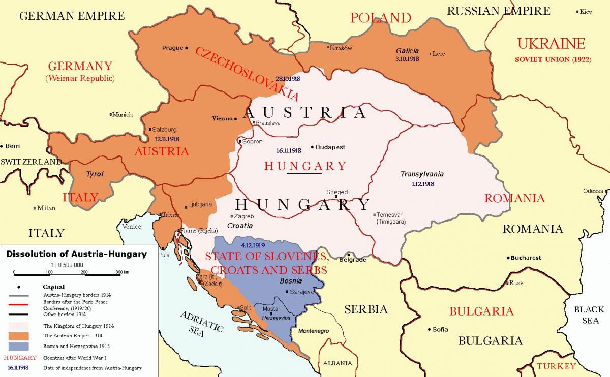 austria hungaria hartë 1900