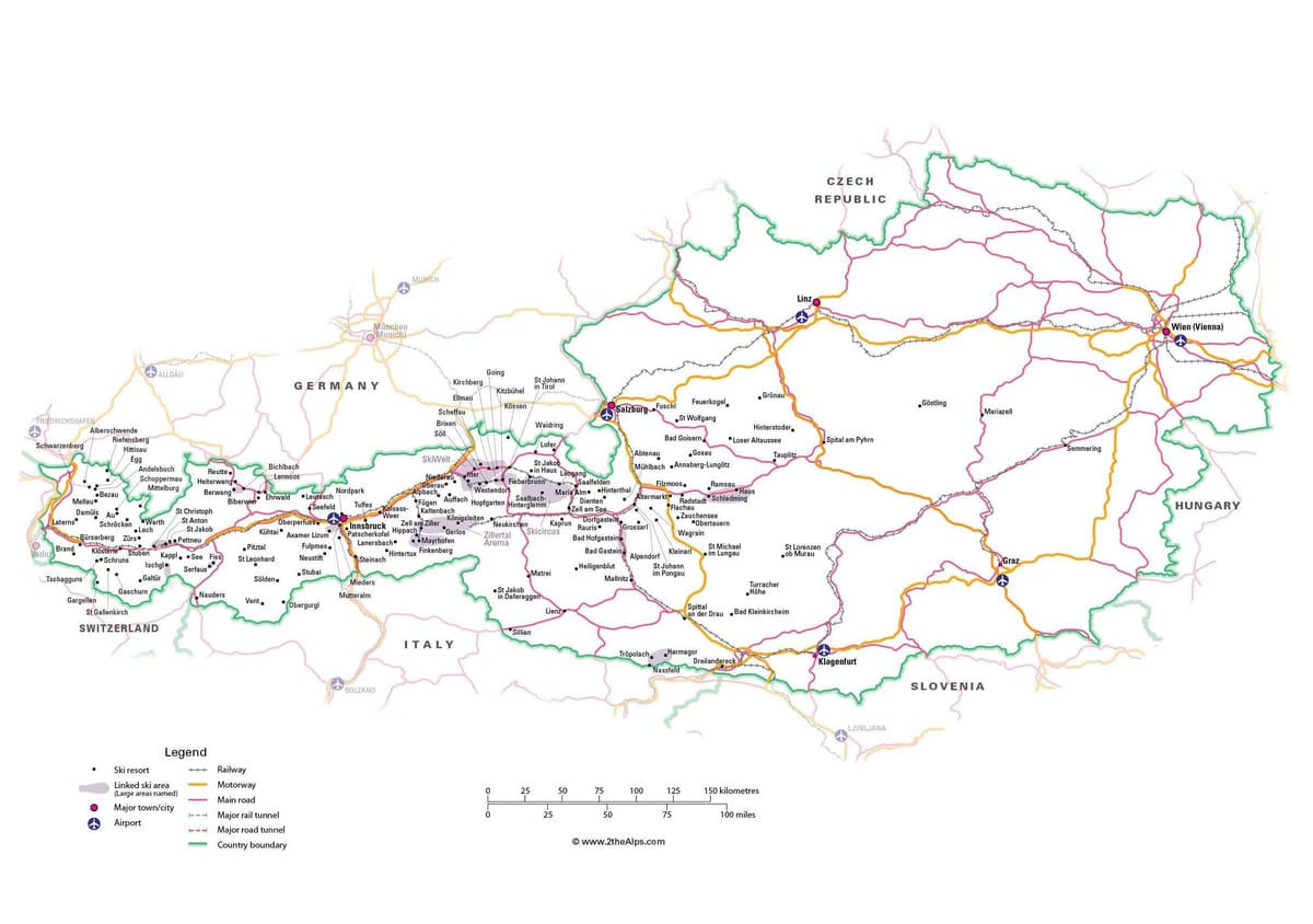 harta e austrisë tramvaj