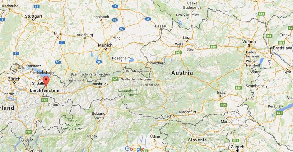 harta e feldkirch austri