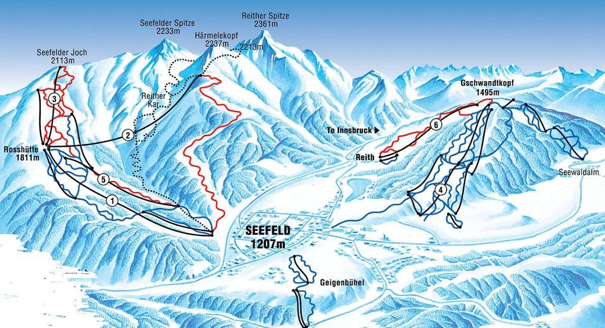 harta e seefeld austri