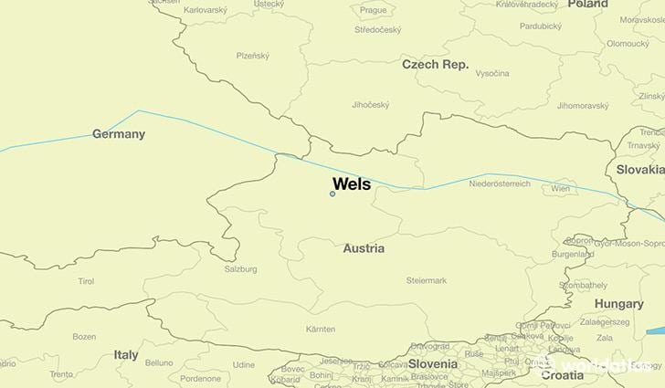 harta e wels austri