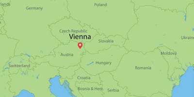Austria vend në hartë të botës
