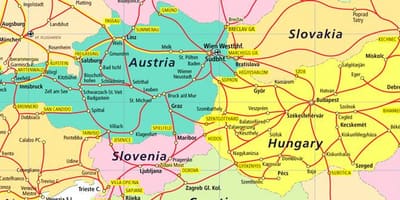 Austria hekurudhor hartë