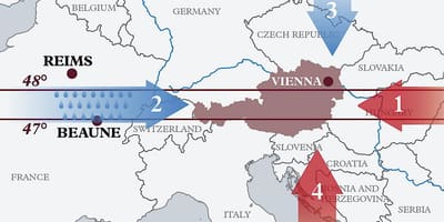 Harta e austrisë klimës