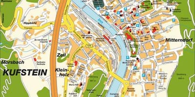 Harta e kufstein austri