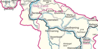Harta e steyr austri 