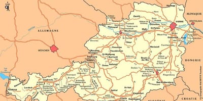 Harta e wien austri